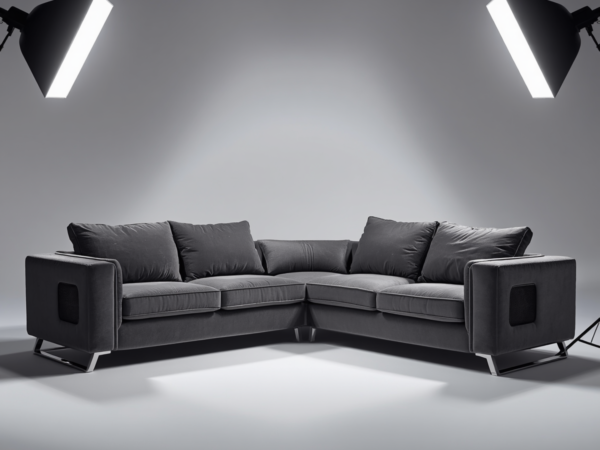 sofa with speakers